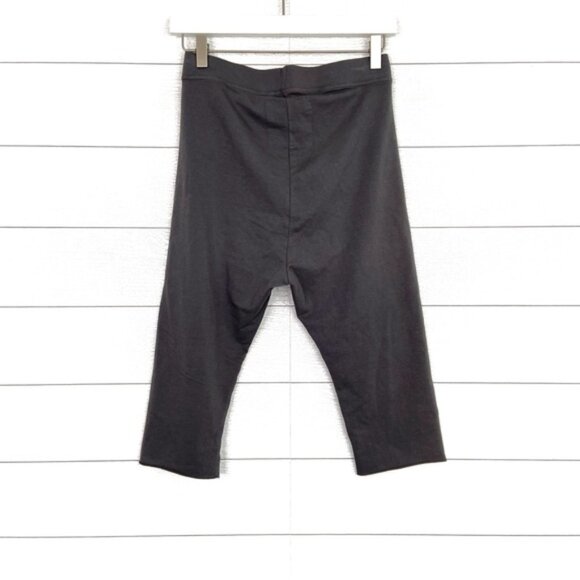 NWT FRANK & EILEEN Tee Lab Super Cropped Legging Gray Grey Medium Capri Casual - Picture 3 of 3